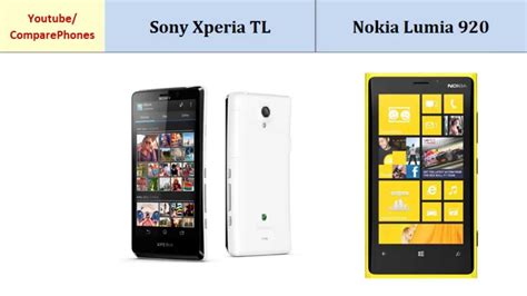 Sony Xperia L vs Nokia Lumia 920 Karşılaştırma